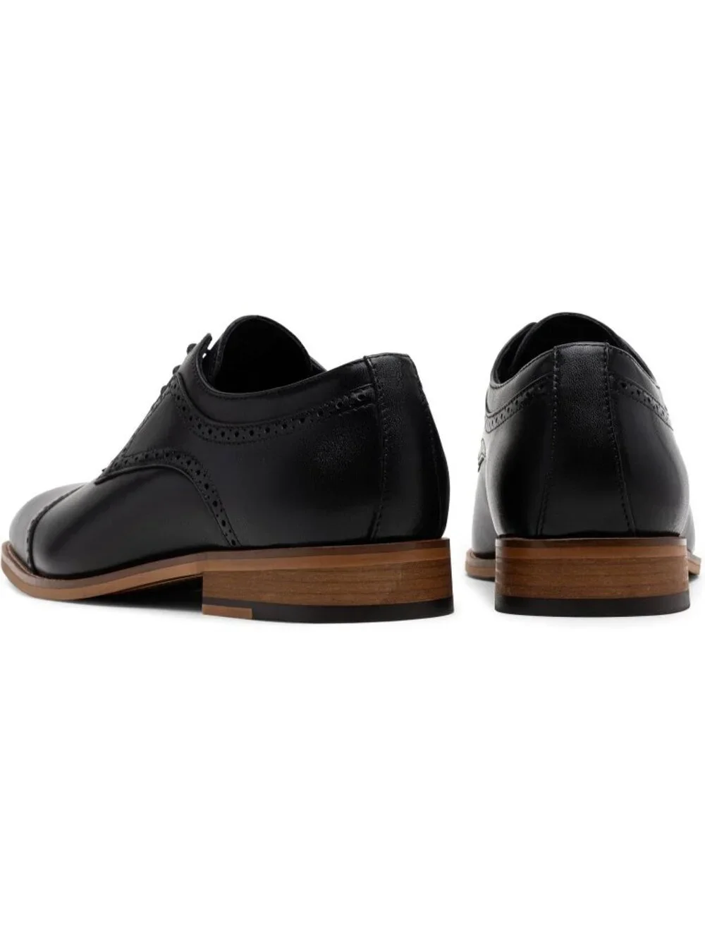 Jousen Men's Amy Black9046 Leather Comfortable Oxford Business Classic Shoes
